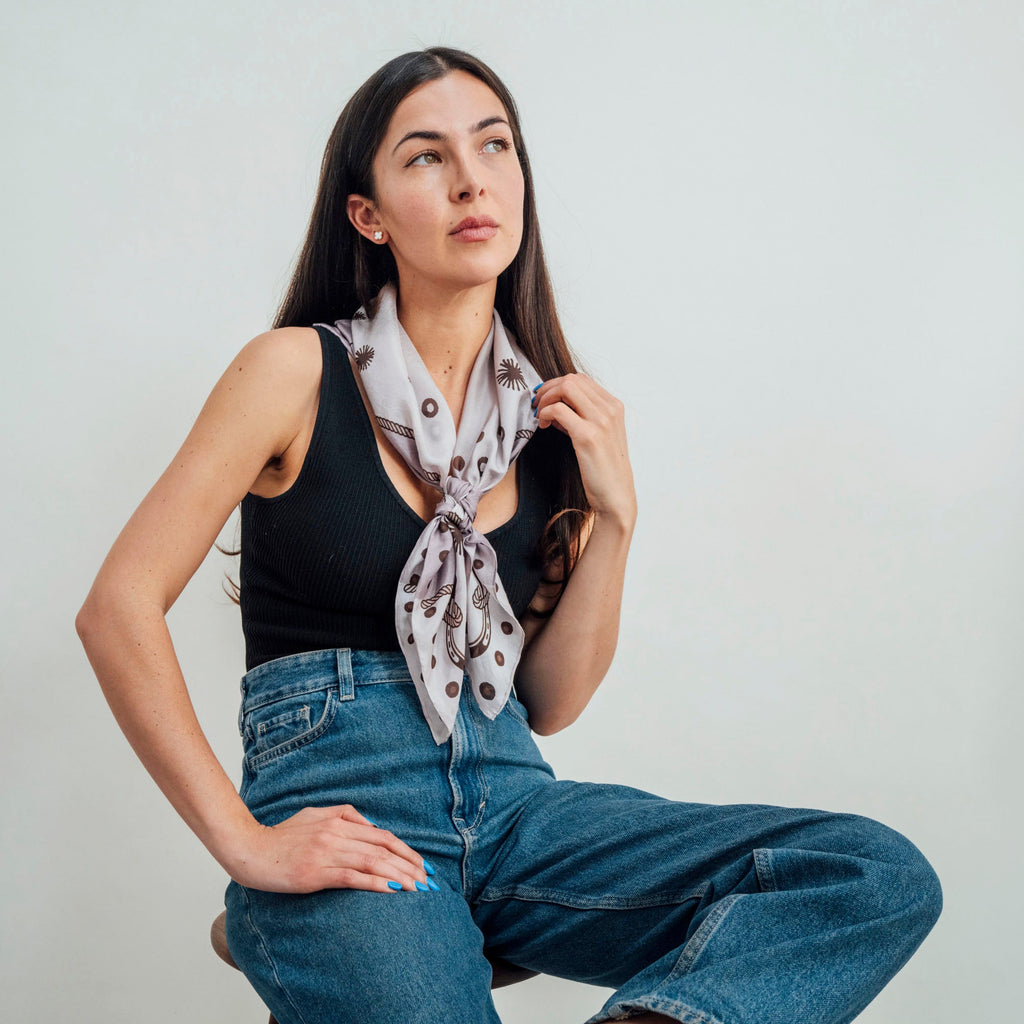 Lasso Wild Rag in Lavender – kitsantafe
